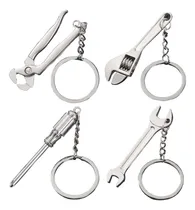 Comprar 4 Unids Mini Llave Herramienta Llavero Llavero Metal Llave C
