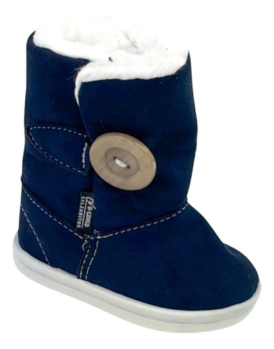 Bota Botita Bebé Niña Borrega Peluche Frío Invierno 555