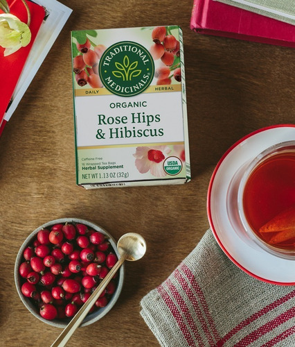 Te Organico Rose Hips With Hibiscus 16 Sobres Se