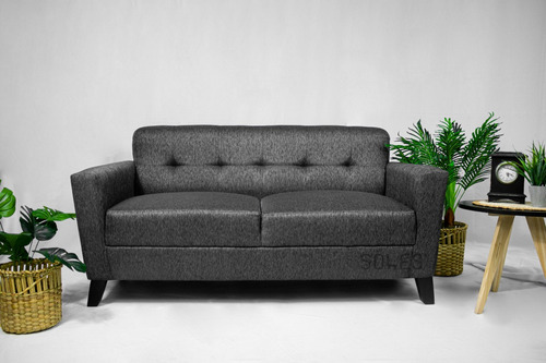 Sillón Vintage Escandinavo 2cp 160cm Tapizado Envío G