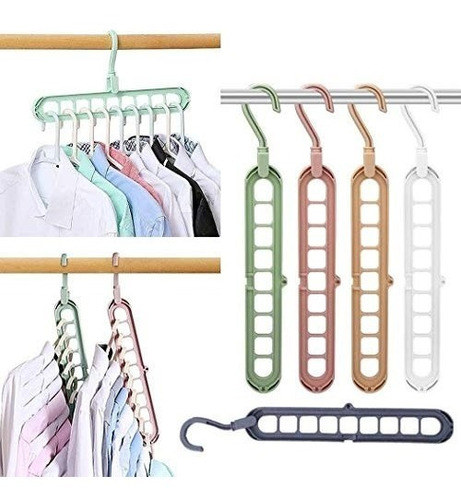 Imagem 1 de 6 de Cabide Organizador De Roupas Bolsas Triplique O Seu Armário