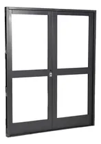 Comprar Puerta Doble Vidriada Pesada 2 Tableros 160x200 Doble Chapa