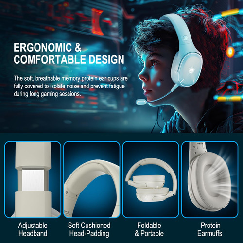 Auriculares Inalámbricos Para Juegos Yotms Q6 Para Ps5/ps4/p