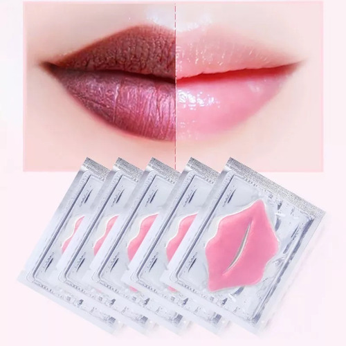 Imagen 6 de 9 de 20 Mascarillas Parches Para Labios Colageno Y Ojeras Oferta
