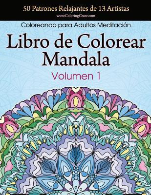 Libro Libro De Colorear Mandala : 50 Patrones Relajantes ...