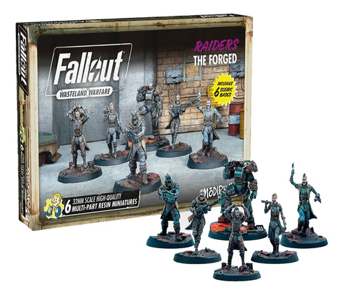 Modiphius Entertainment Fallout Wasteland Warfare: Raiders -