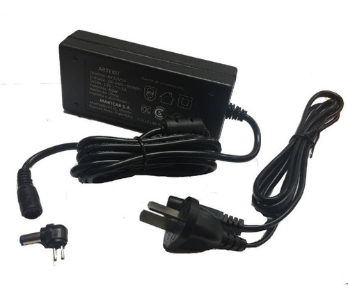 Imagen 2 de 5 de Fuente Switching De Escritorio 12v3a Artekit Moon