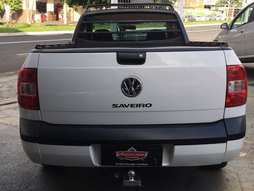 Imagem 9 de 15 de Volkswagen Saveiro Trendline 1.6 Branco 2016