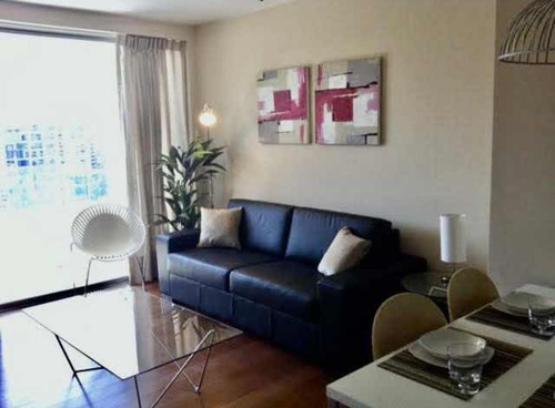 Arriendo Depto Amoblado 1dorm 1ba Est Bod Las Condes