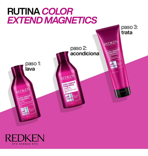 Imagen 3 de 7 de Acondicionador Sin Sulfatos Para Cabello Teñido 300ml Redken