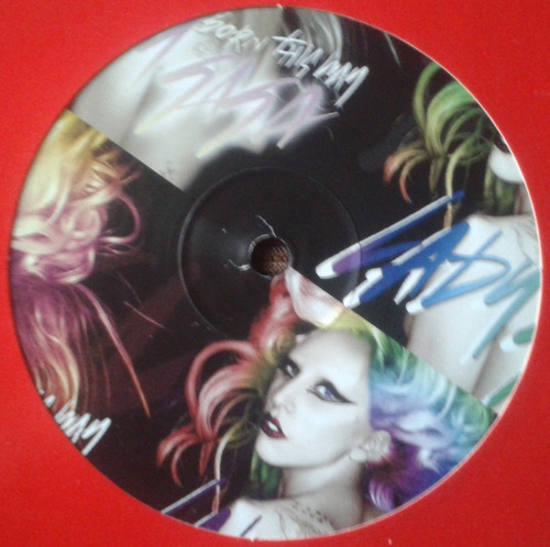 Lady Gaga Born This Way (remixes) Maxi Single Vinil 90´s (Usado)
