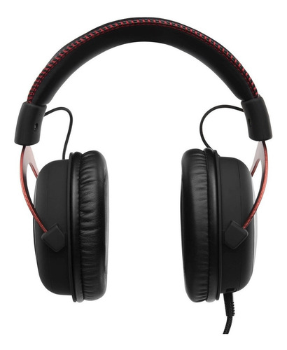 Auriculares gamer HyperX Cloud II KHX-HSCP rojo con luz LED