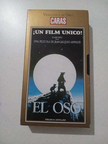 Video Vhs El Oso, De Gente. En Impecable Estado.