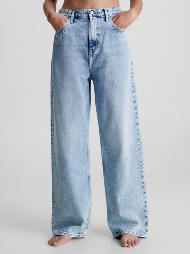 High Rise Relaxed Jeans Celeste Calvin Klein