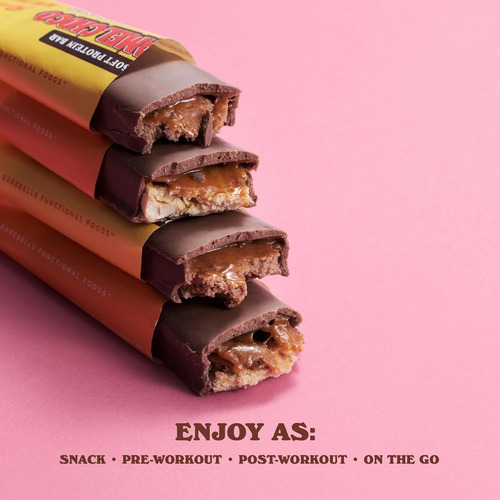 Barebells Soft Protein Bar Caramel Choco 12 Barras