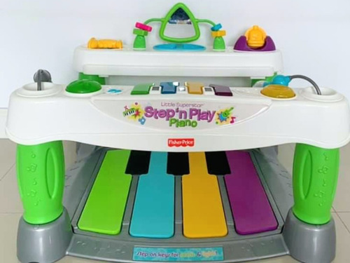 Imagen 3 de 3 de Centro De Entrenamiento Piano Fisher Price