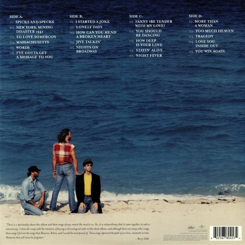 Lp Vinilo Doble Bee Gees Timeless Greatest Hits Nuevo