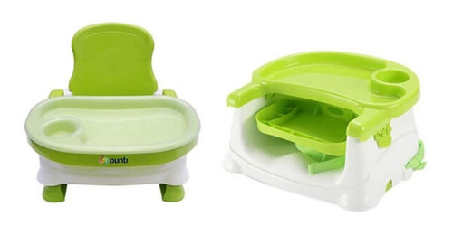 Imagen 2 de 5 de Silla Booster Para Comer Bebe Punti Plegable 3 Alturas