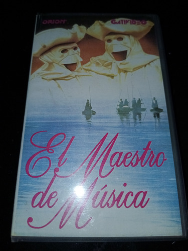 El Maestro De La Música!! En Vhs Clásico De Colección!! (Usado)