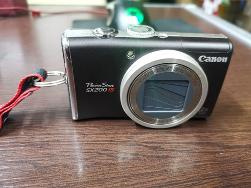 Canon Sx200 Is 12.1mp Zoom Óptico 12x Filma Em Full Hd!