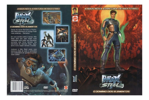 Dvd Max Steel O Domínio Dos Elementos