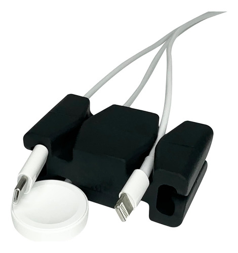 Cordbrick Soporte De Cable Con Peso Para Mesita De Noche Y E