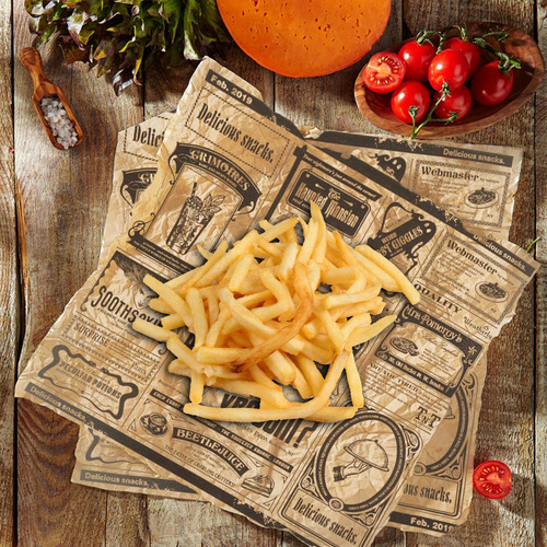 * Hojas De Papel For Catessen Forros For Cestas De Alimentos