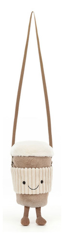 Jellycat Peluche Amuseables Coffee -to-go Bag Bolsa Beige