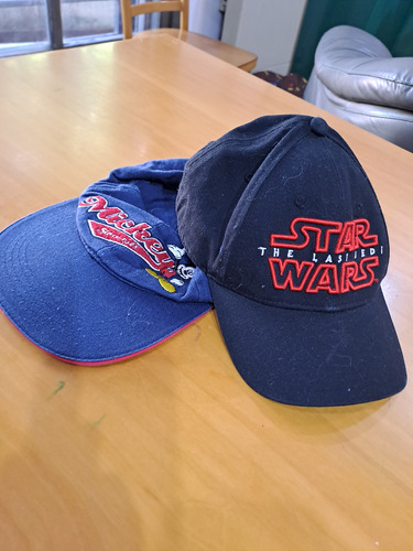 Lote Gorras Con Visera Niño, Importadas