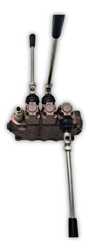 Válvula O Comando Hidráulico Manual 3cuerpos 40lts Monoblock