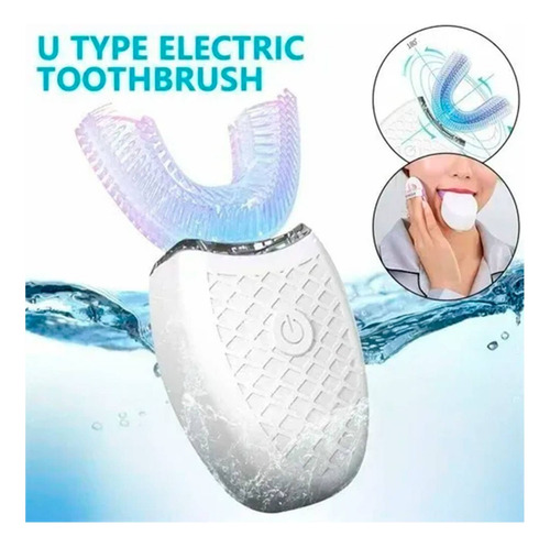 Cepillo De Dientes Eléctrico Blanqueador En Forma De U