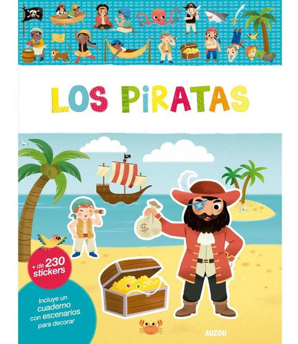 Piratas, Libro De Stickers