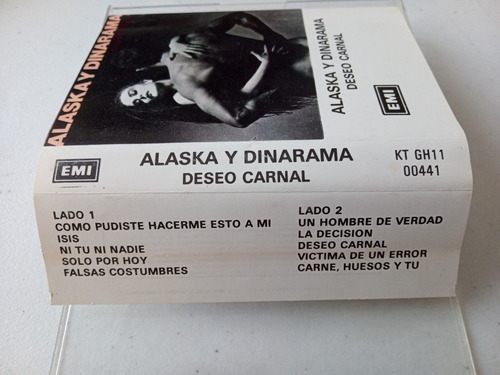 Alaska Y Dinarama · Deseo Carnal - Cassette (Usado)
