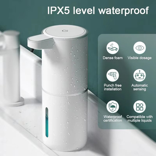 Dispensador Automático De Jabón De Espuma Usb 2025 De 380 Ml