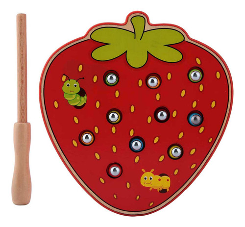 Juguete Educativo Para Niños Capture Worm Wooden Kid