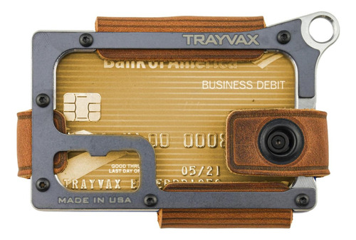 Billetera Trayvax Contour, Frontal Bolsillo With Rfid Bloque