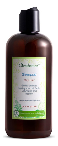 Shampoo Just Nutritivo Para Cabelos Oleosos | Controlar ResĂ