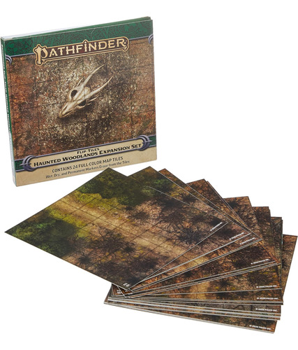 Libro:  Pathfinder Flip-tiles: Haunted Woodlands Expansion