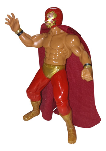 Muñeco De Lucha Libre Mexicana - Canek - Accesorio Incluido