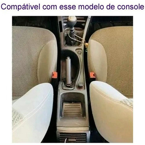 Apoio De Braço Automotivo Para Fiat Stilo - Grafite