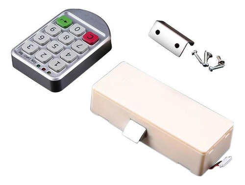 * Segurança Do Teclado Com Senha De Bloqueio De Armário