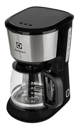 Cafeteira Electrolux Love Your Day Collection CMM20 semi automática preta e prateada de filtro 220V