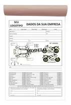 Comprar 5 Talões Check List (carro E  Moto) 2x50 Autocopiativo 