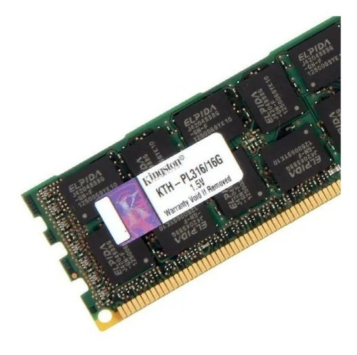 Memória Servidor 16gb Kth-pl316/16g Ecc Rdimm