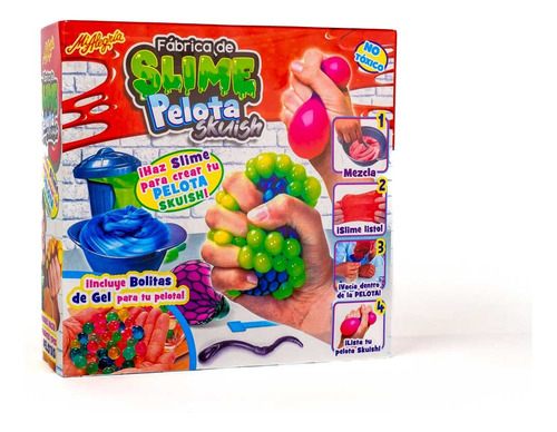 Fabrica De Slime Pelota Skuish Game Mi Alegria