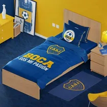 Comprar Juego De Sábanas Boca Juniors 1pl 1\u002F2 Boca Sos Mi Pasion!!!