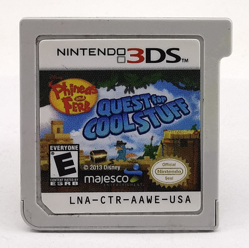 Phineas And Ferb Quest For Cool Stuff 3ds * R G Gallery