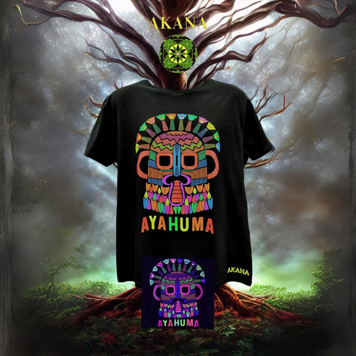 Camiseta Hombre Akana Tipo Neón Reflectiva Ayahuma