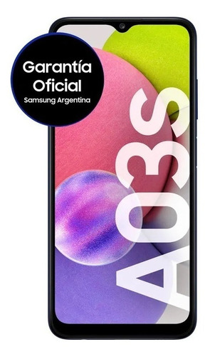 Celular Samsung Galaxy A03s 64/4gb Azul Techcel Nuevo Gtia