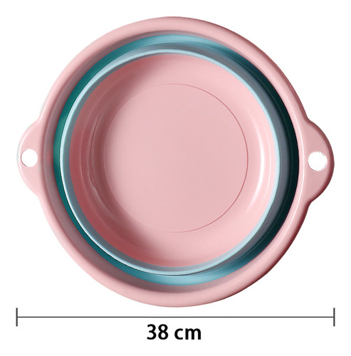 Plástico Plegable Portátil Del Hogar Del Lavabo Del Bebé